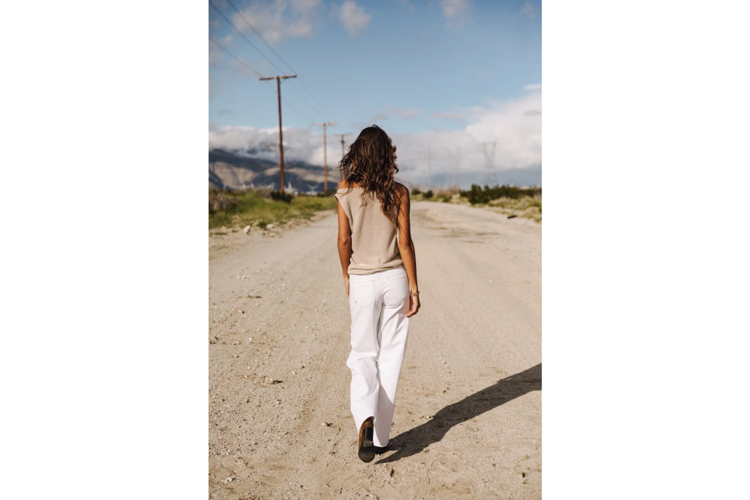 Freeman T. Porter Agatha Andalousia Pantalon Large Femme, Off White – Image 7