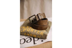 Freeman T. Porter Agust Ceinture En Cuir Homme, Khaki