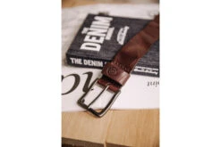 Freeman T. Porter Agust Ceinture En Cuir Homme, Brown