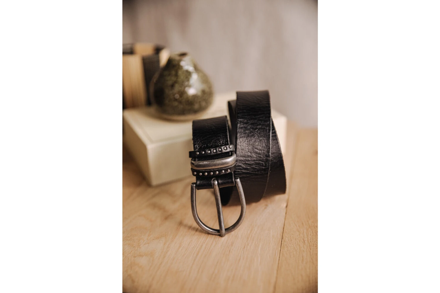 Freeman T. Porter Aja Ceinture En Cuir Femme, Black – Image 2