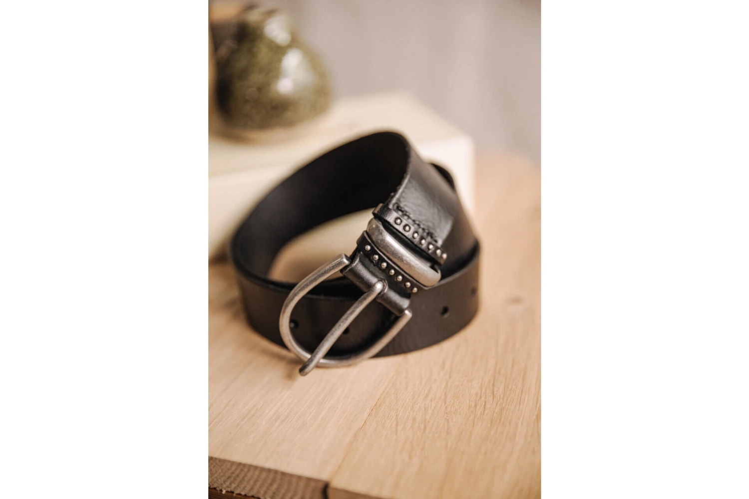 Freeman T. Porter Aja Ceinture En Cuir Femme, Black – Image 3