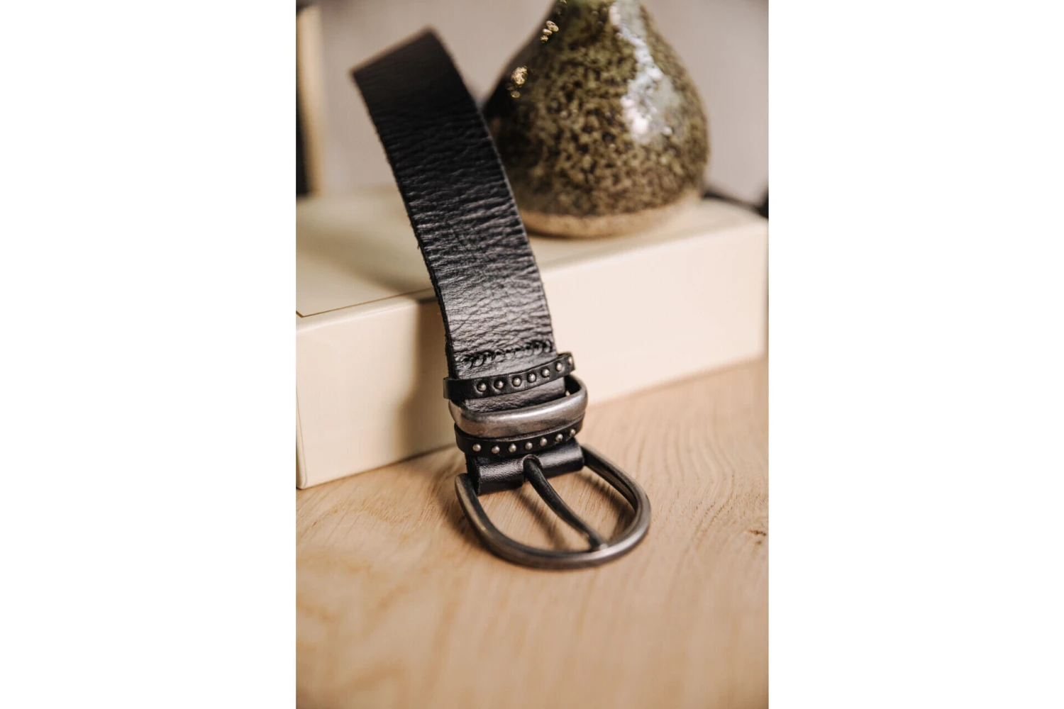 Freeman T. Porter Aja Ceinture En Cuir Femme, Black – Image 4