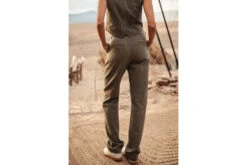 Freeman T. Porter Alba Corsaire Pantalon Taille Haute Femme, Olivine