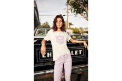 Freeman T. Porter Alexa Cropped New Magic Color Pantalon Coloré Femme, Purple Rose