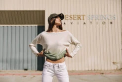 Freeman T. Porter Alexa Cropped Jeans Super Slim Femme, White