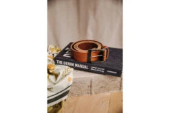 Freeman T. Porter Aloise Ceinture En Cuir Homme, Cognac