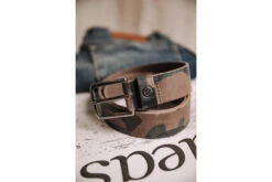 Freeman T. Porter Anicee Ceinture En Cuir Homme, Camo