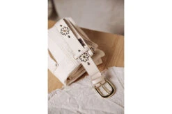 Freeman T. Porter Arina Ceinture En Cuir Femme, Off White