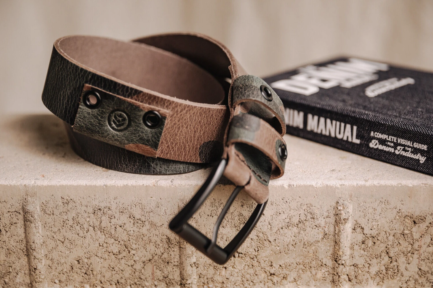 Freeman T. Porter Arsene Ceinture En Cuir Homme, Camo – Image 3