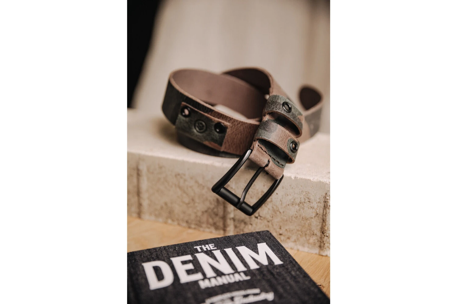 Freeman T. Porter Arsene Ceinture En Cuir Homme, Camo – Image 7