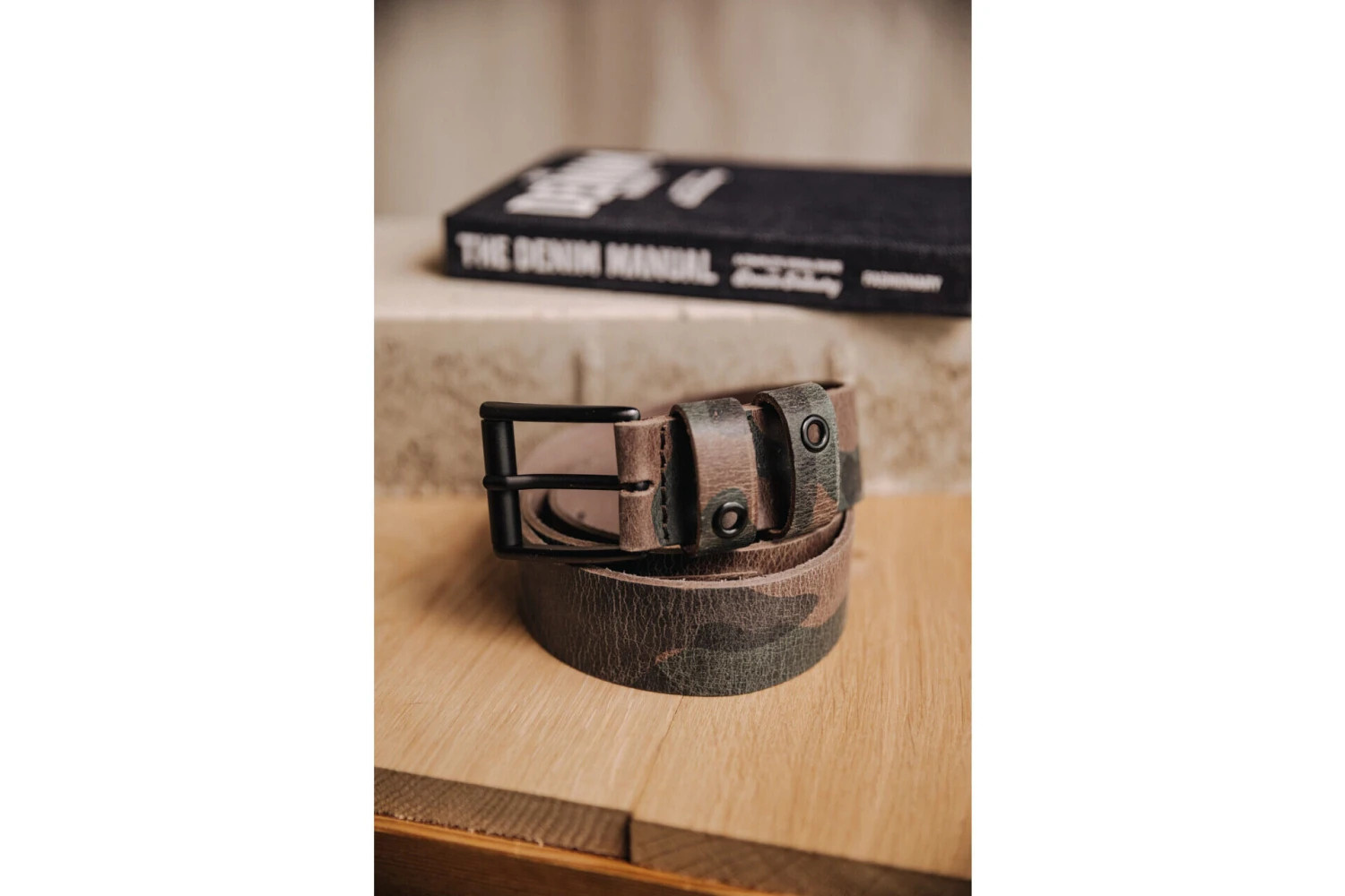 Freeman T. Porter Arsene Ceinture En Cuir Homme, Camo – Image 2