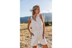 Freeman T. Porter Aryel Monterey Salopette Rayée Femme, Original