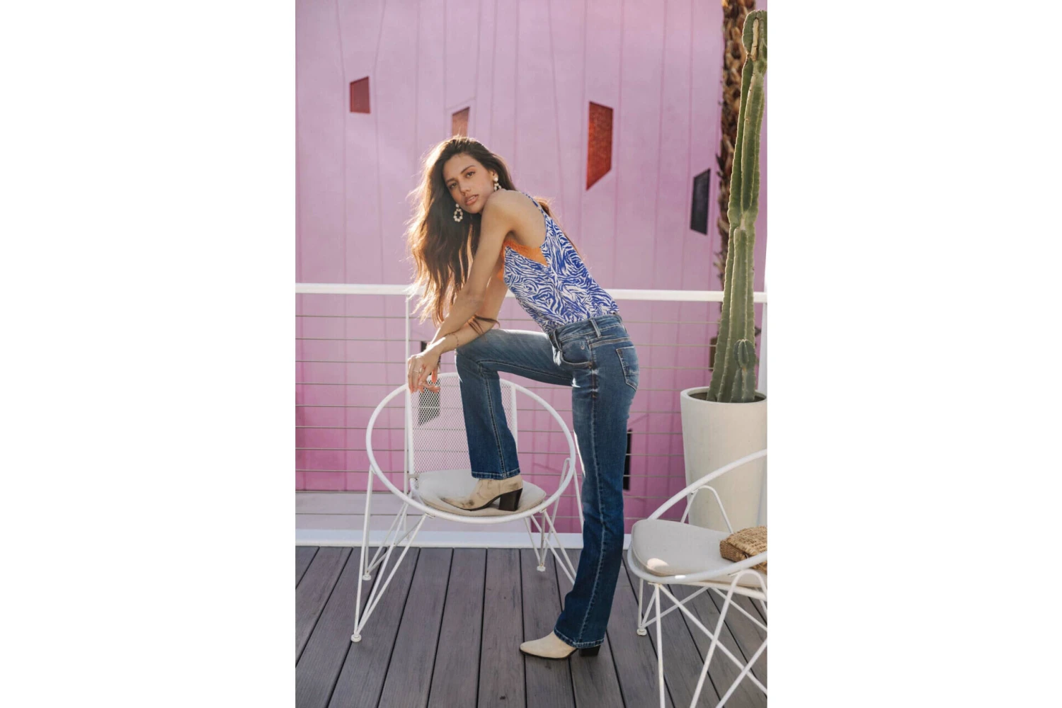 Freeman T. Porter Betsy Jeans Bootcut Femme, Saopolo Med – Image 11