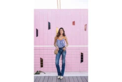 Freeman T. Porter Betsy Jeans Bootcut Femme, Saopolo Med