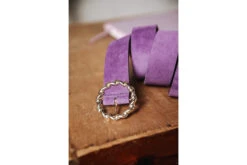 Freeman T. Porter Bossa Ceinture En Cuir Femme, Purple