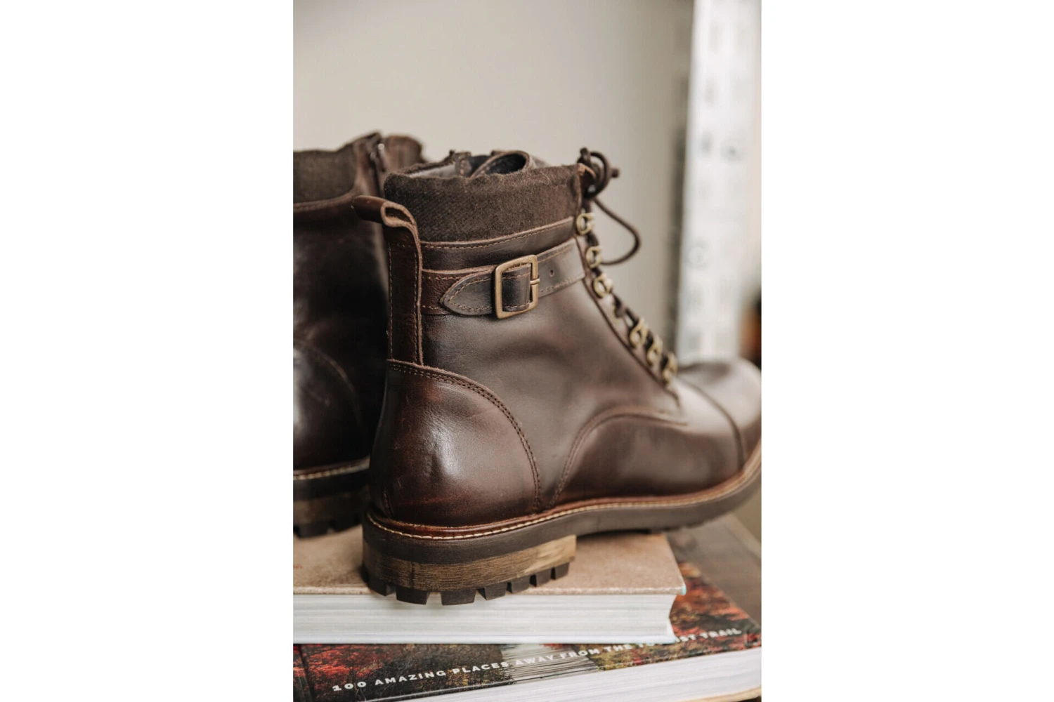 Freeman T. Porter Bram Boots En Cuir Homme, Brown – Image 10