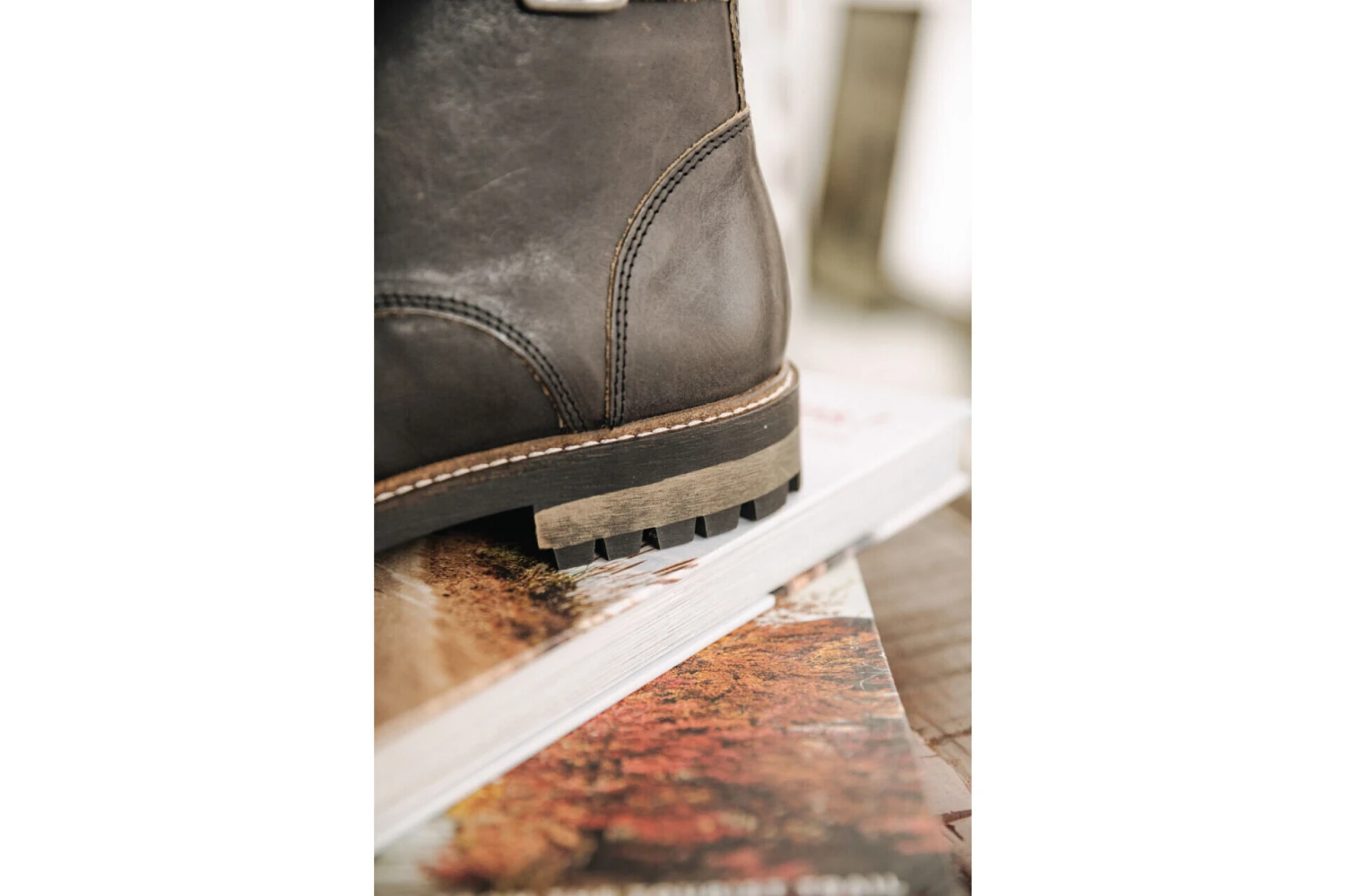 Freeman T. Porter Bram Boots En Cuir Homme, Brown