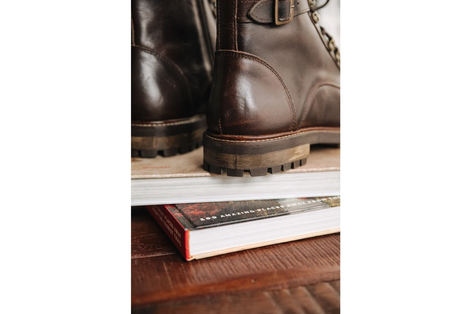 Freeman T. Porter Bram Boots En Cuir Homme, Brown – Image 4