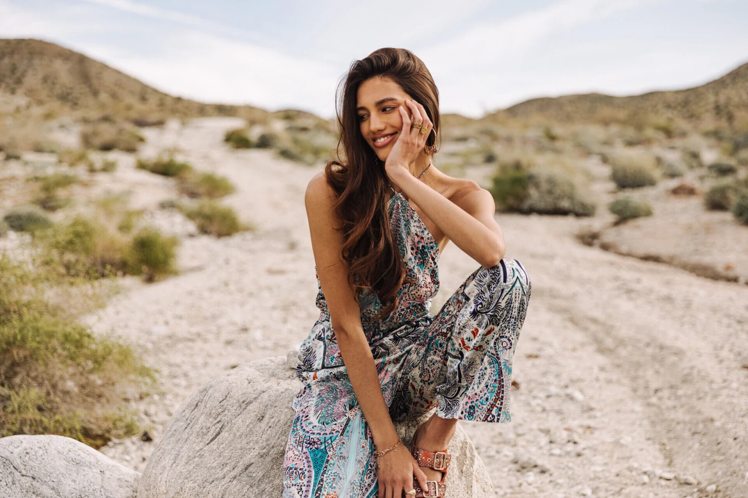 Freeman T. Porter Clae Scarfa Combinaison Longue Dos Nu Femme, Original – Image 2