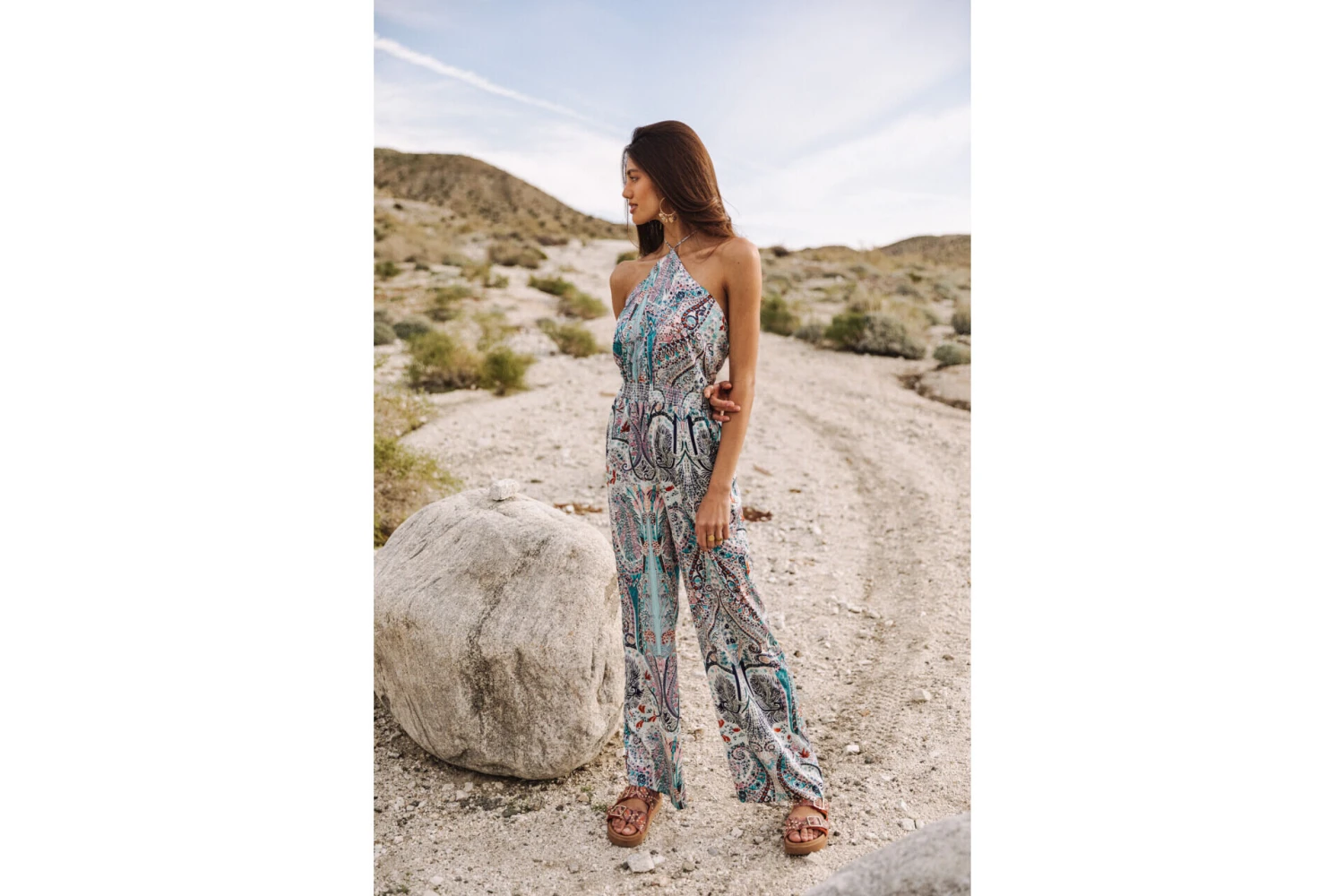 Freeman T. Porter Clae Scarfa Combinaison Longue Dos Nu Femme, Original – Image 11