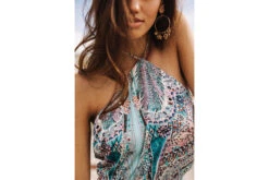 Freeman T. Porter Clae Scarfa Combinaison Longue Dos Nu Femme, Original