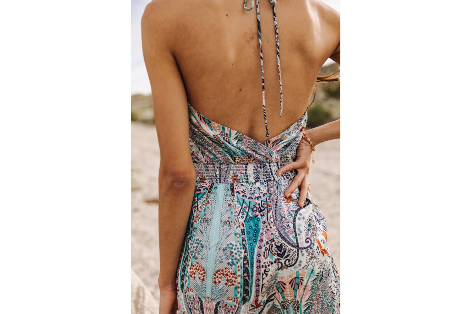 Freeman T. Porter Clae Scarfa Combinaison Longue Dos Nu Femme, Original – Image 4