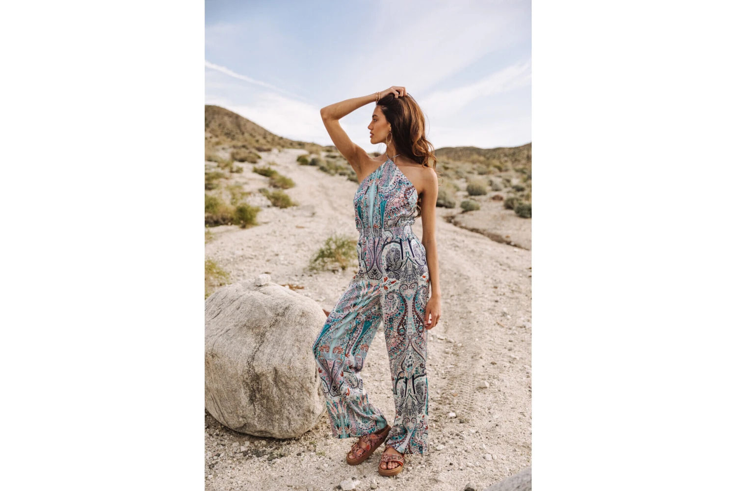 Freeman T. Porter Clae Scarfa Combinaison Longue Dos Nu Femme, Original – Image 5