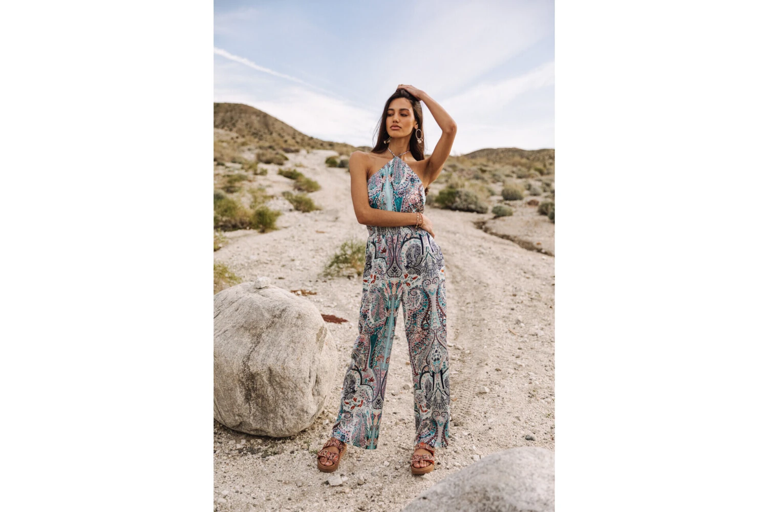 Freeman T. Porter Clae Scarfa Combinaison Longue Dos Nu Femme, Original – Image 6