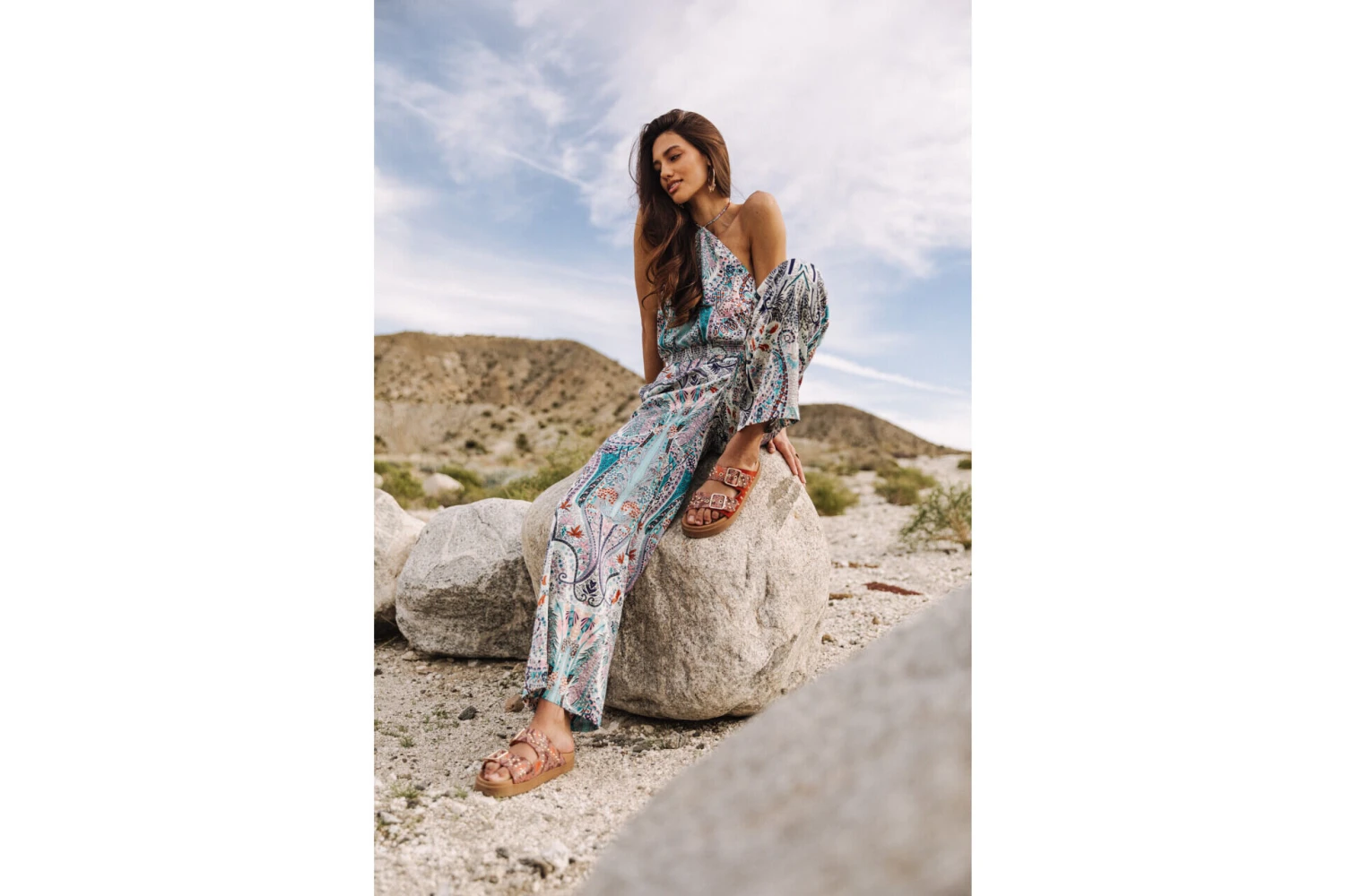 Freeman T. Porter Clae Scarfa Combinaison Longue Dos Nu Femme, Original – Image 7