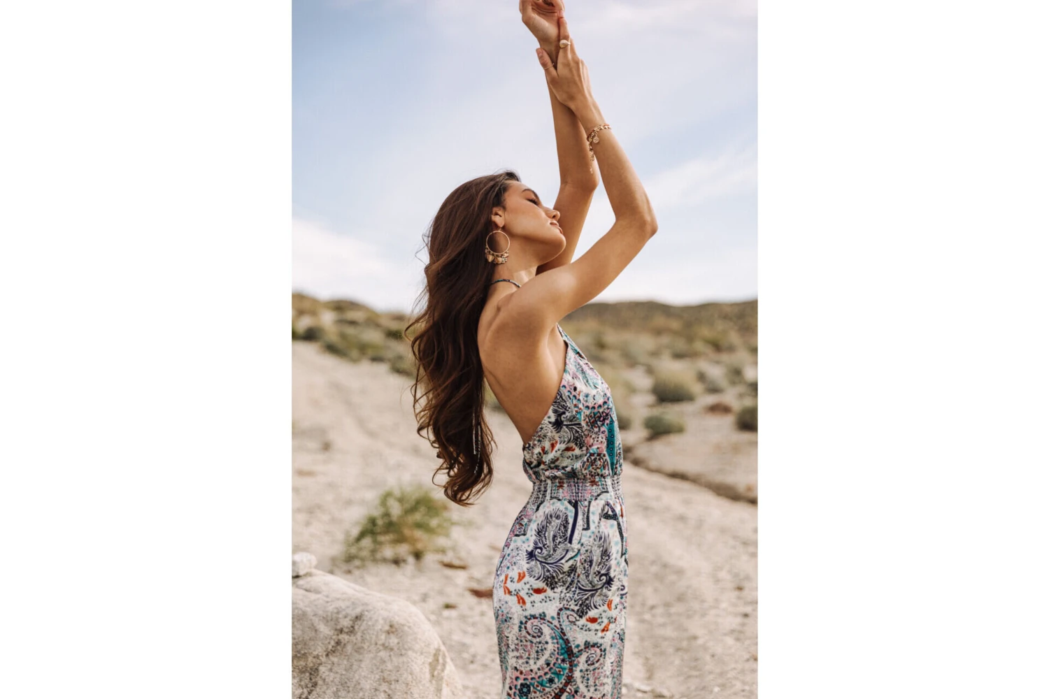 Freeman T. Porter Clae Scarfa Combinaison Longue Dos Nu Femme, Original – Image 8