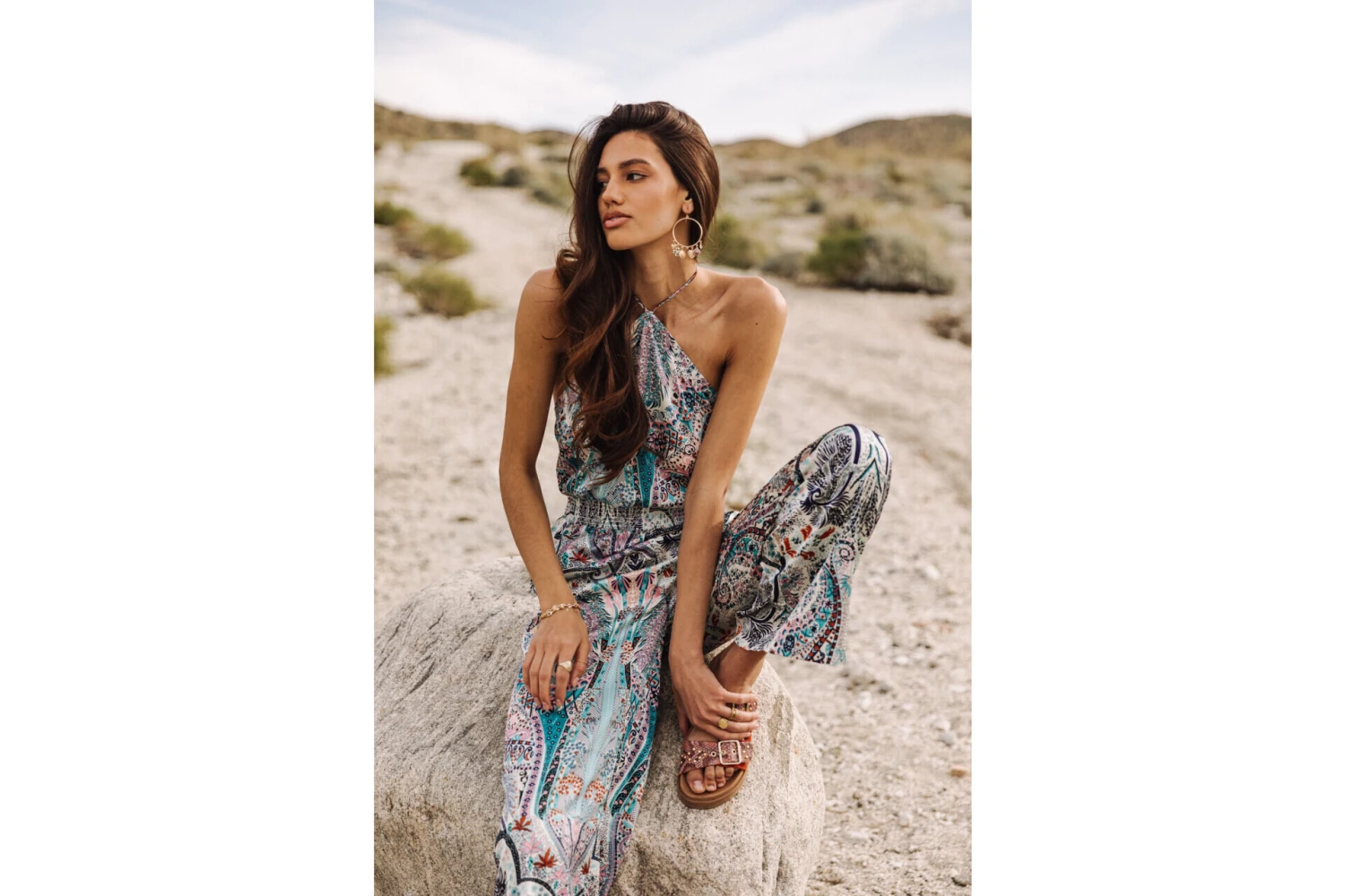 Freeman T. Porter Clae Scarfa Combinaison Longue Dos Nu Femme, Original – Image 9