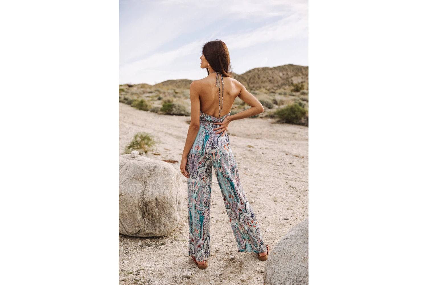 Freeman T. Porter Clae Scarfa Combinaison Longue Dos Nu Femme, Original – Image 10