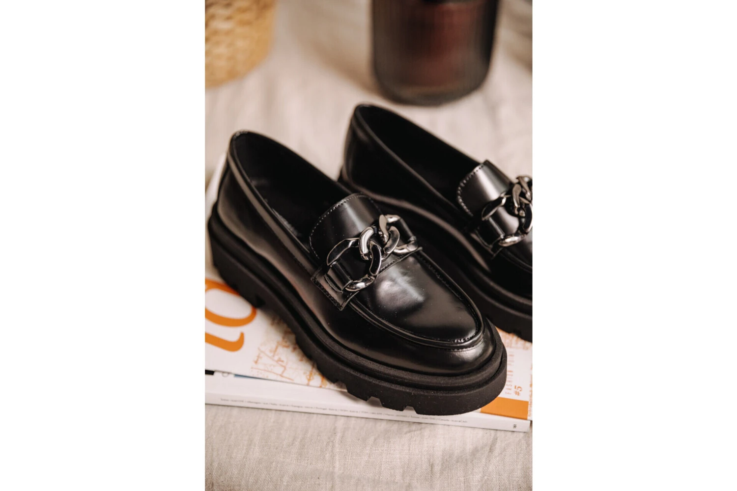 Freeman T. Porter Caro Mocassins Femme, Black – Image 6