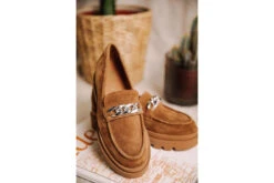 Freeman T. Porter Caro Mocassins Femme, Camel