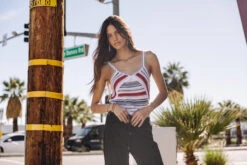 Freeman T. Porter Celine Jazz Pantalon Cargo Femme, Black