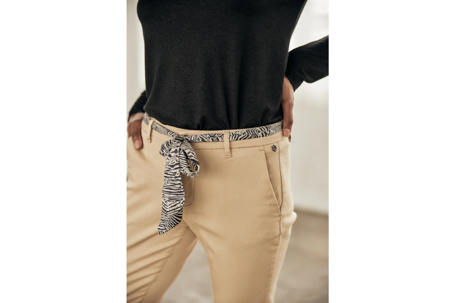 Freeman T. Porter Claudia Felicita Pantalon Chino Femme, Irish Cream – Image 7