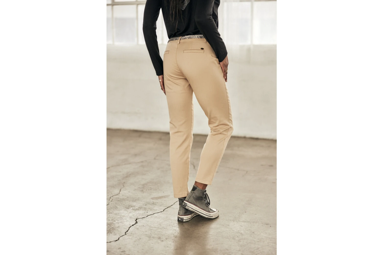 Freeman T. Porter Claudia Felicita Pantalon Chino Femme, Irish Cream – Image 8