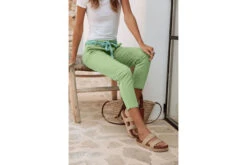 Freeman T. Porter Claudia Felicita Pantalon Chino Femme, Quiet Green
