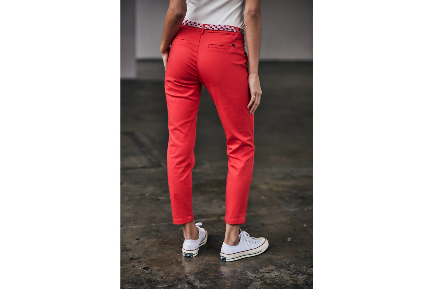Freeman T. Porter Claudia Felicita Pantalon Chino Femme, Bittersweet – Image 4