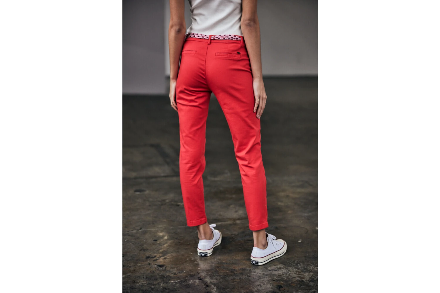 Freeman T. Porter Claudia Felicita Pantalon Chino Femme, Bittersweet – Image 5