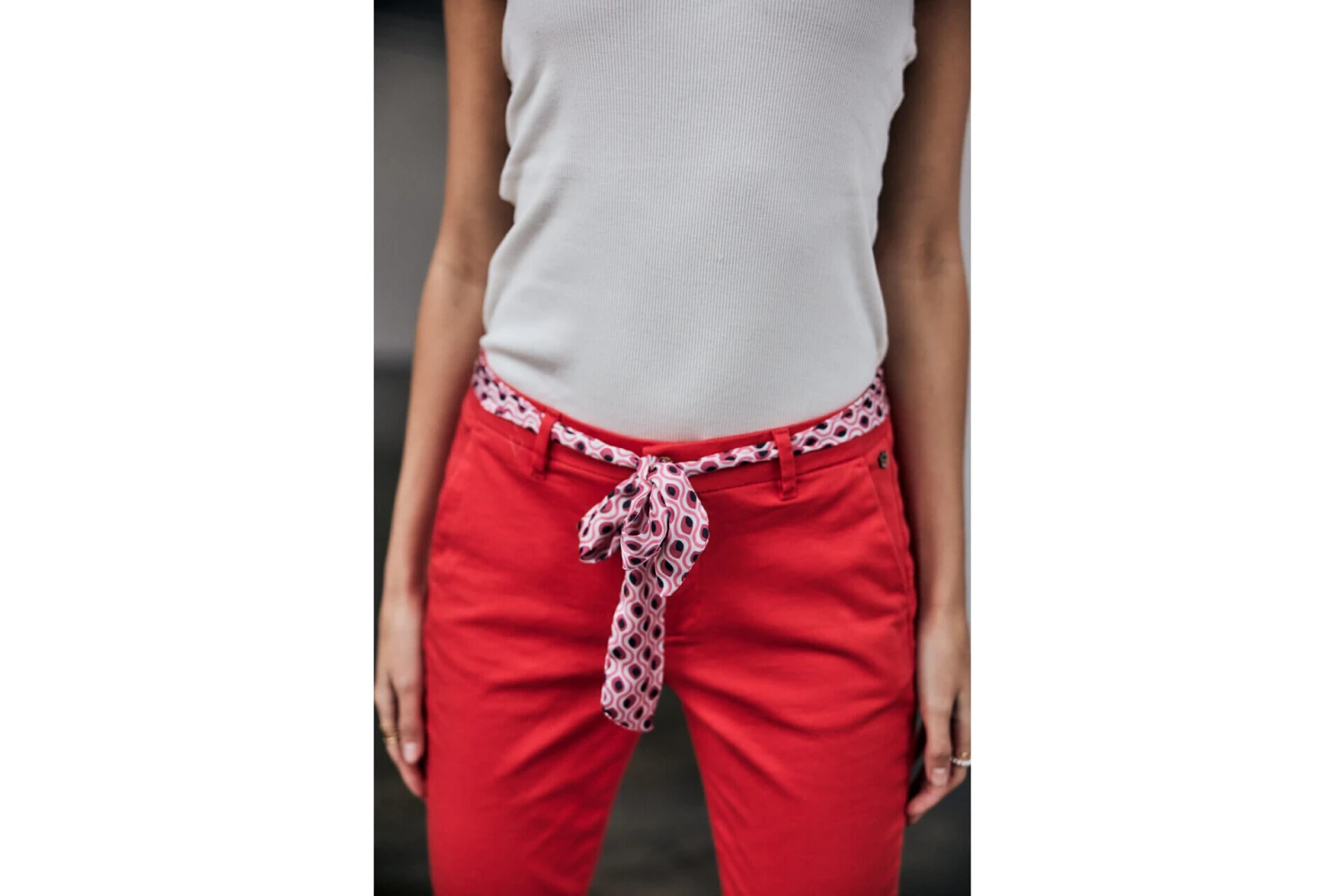 Freeman T. Porter Claudia Felicita Pantalon Chino Femme, Bittersweet – Image 6