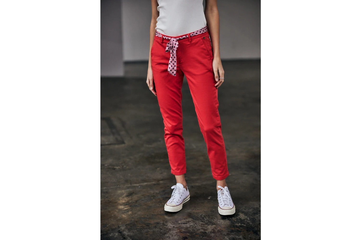 Freeman T. Porter Claudia Felicita Pantalon Chino Femme, Bittersweet – Image 10