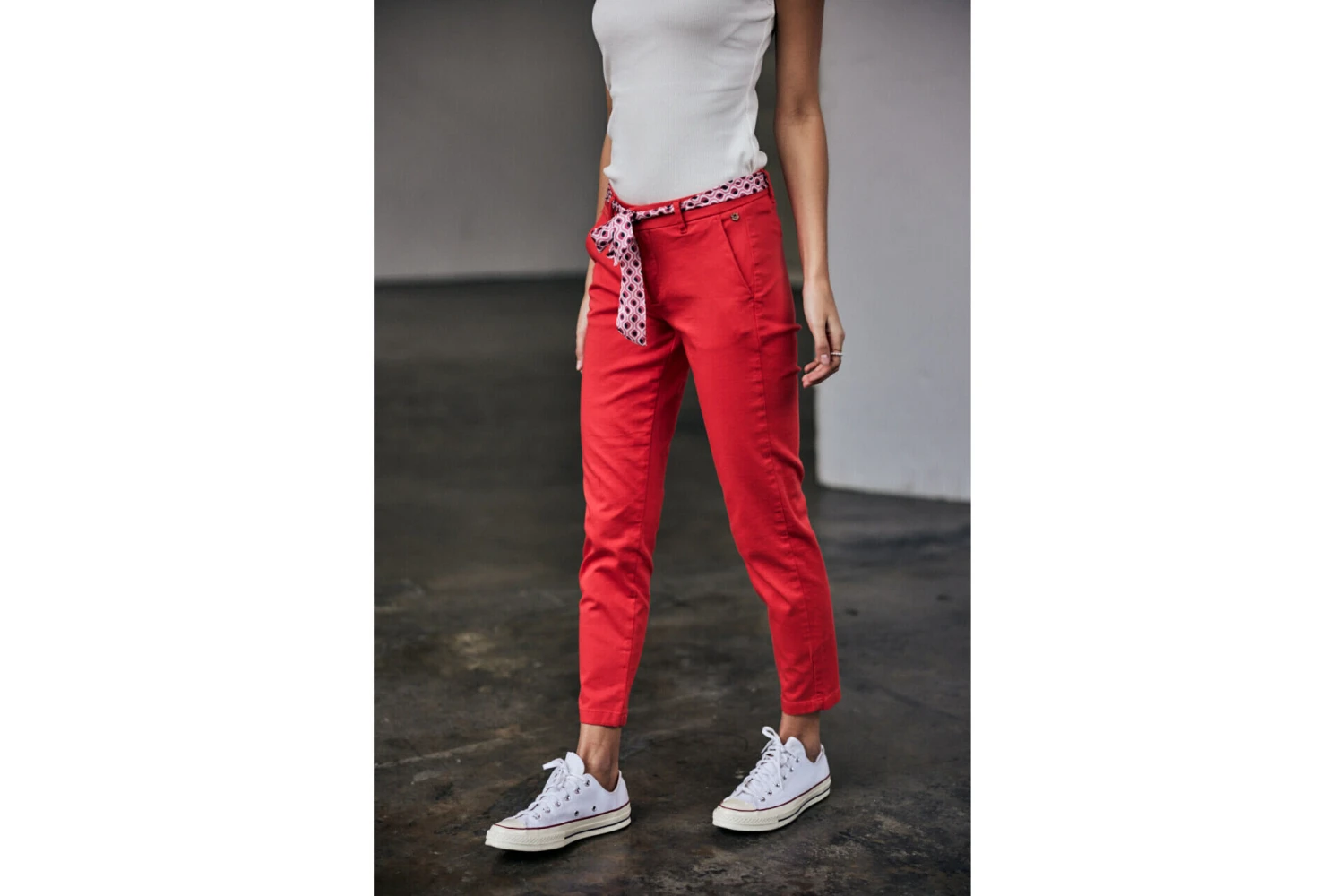 Freeman T. Porter Claudia Felicita Pantalon Chino Femme, Bittersweet – Image 12