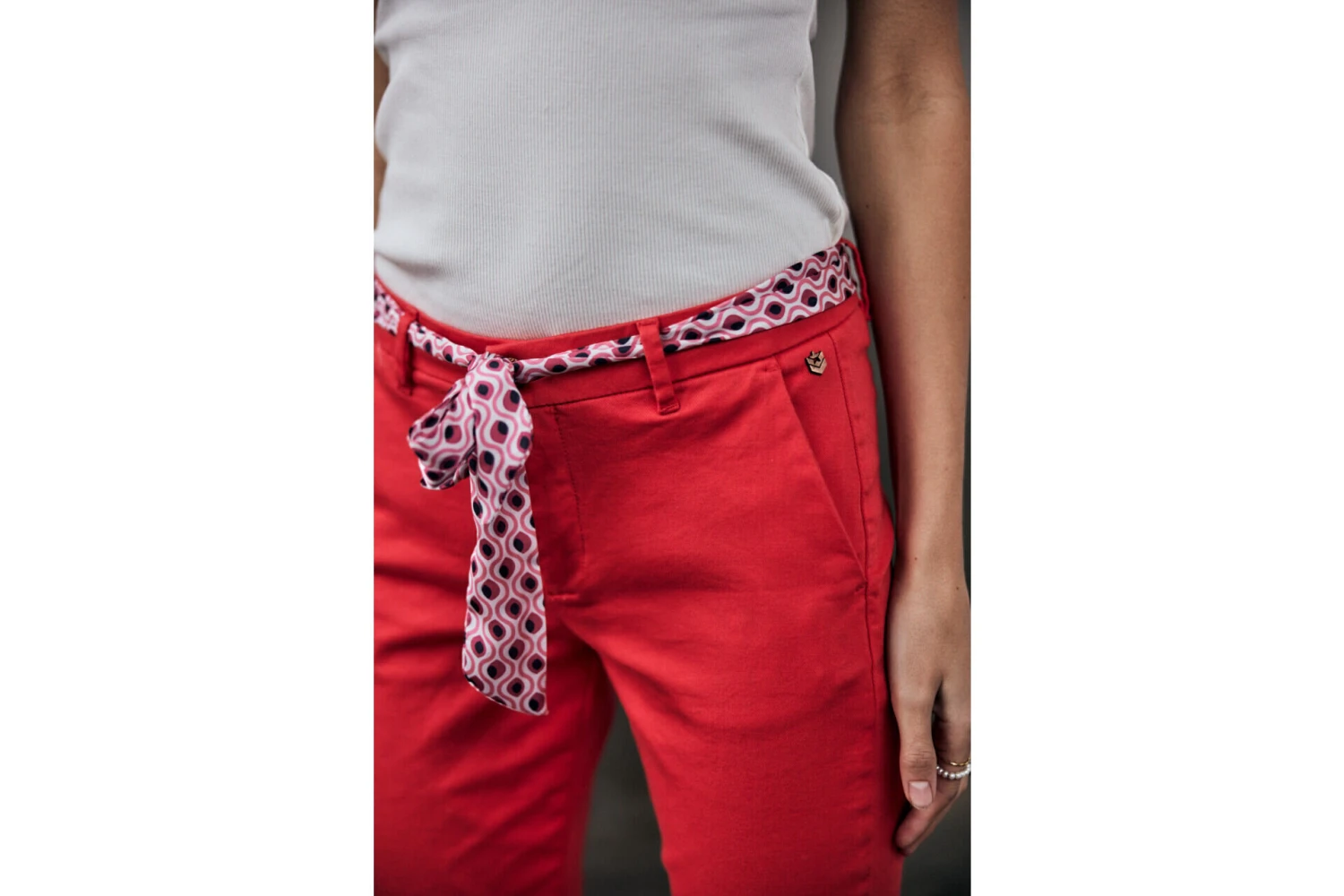 Freeman T. Porter Claudia Felicita Pantalon Chino Femme, Bittersweet – Image 13