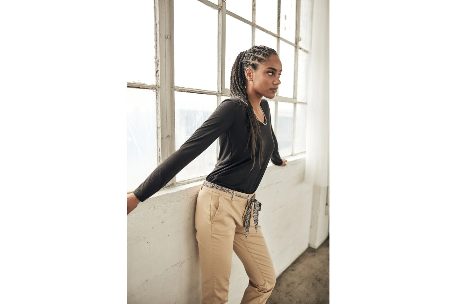 Freeman T. Porter Claudia Felicita Pantalon Chino Femme, Irish Cream