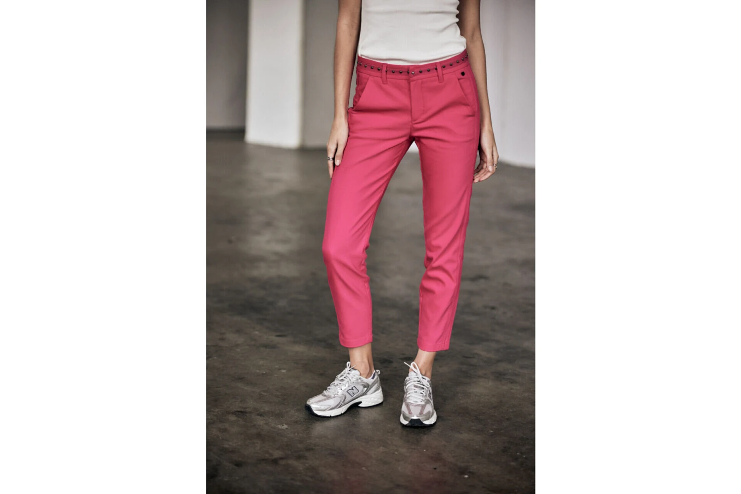 Freeman T. Porter Claudia Polyneo Pantalon Habillé Femme, Raspberry Sorbet – Image 11