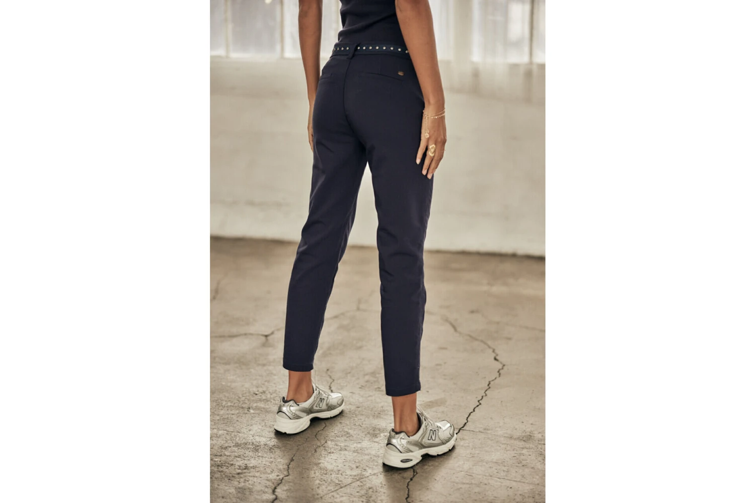 Freeman T. Porter Claudia Polyneo Pantalon Habillé Femme, Storm – Image 4