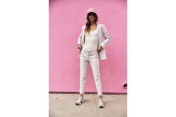 Freeman T. Porter Claudia Polyneo Pantalon Cropped Femme, Lilac