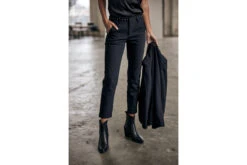 Freeman T. Porter Claudia Polyneo Pantalon Habillé Femme, Black