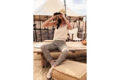 Freeman T. Porter Claudia Savuti Pantalon Imprimé Femme, Original